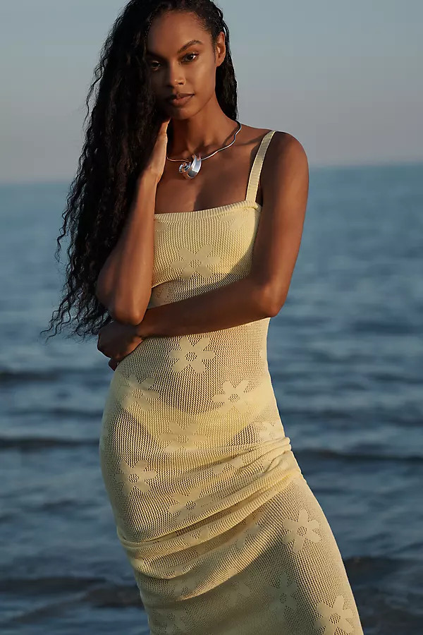 Beach Riot Conrad Sheer Cover-Up Dress | Anthropologie (US)