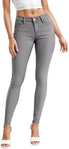 Hybrid & Company Women Ultimate Comfort Flattering Fit Stretch Skinny Jeans | Amazon (US)
