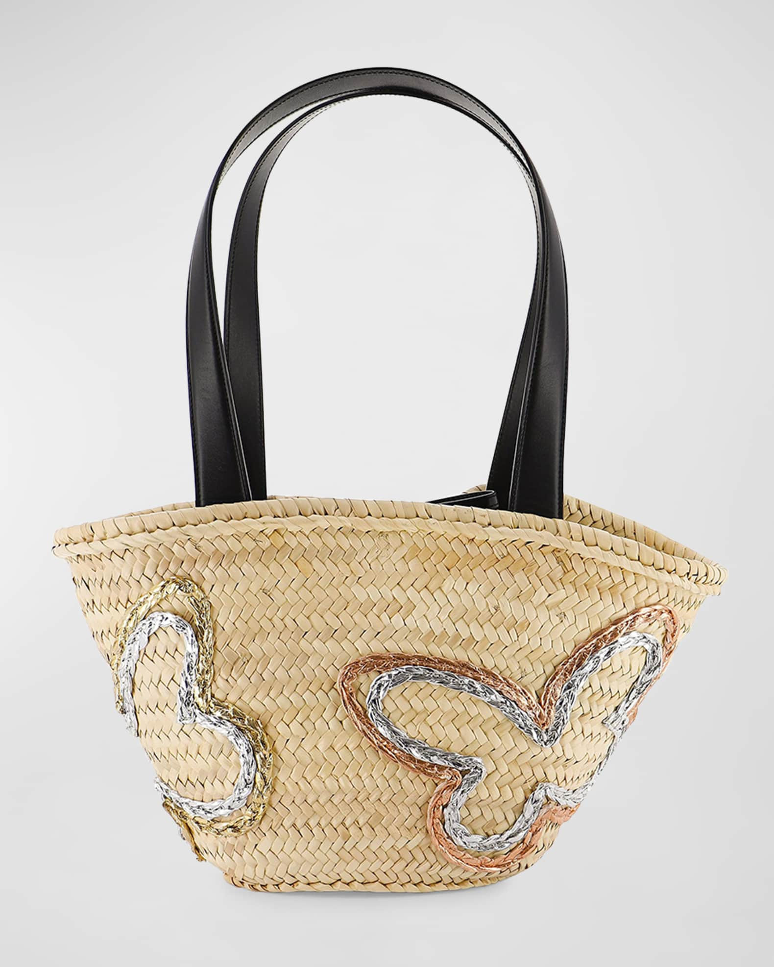 Taya Raffia Tote Bag | Neiman Marcus