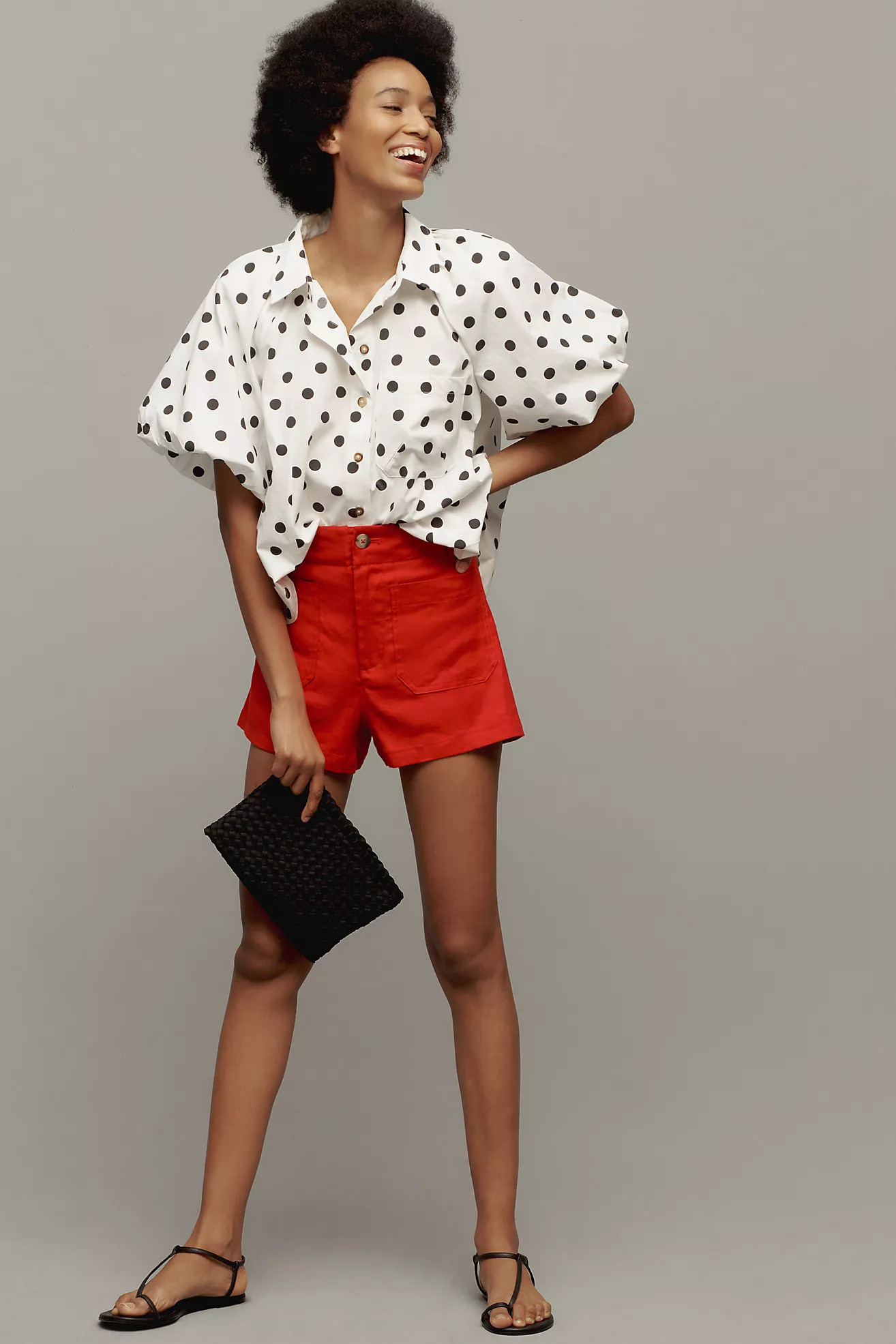 The Colette Shorts by Maeve: Linen Edition | Anthropologie (US)