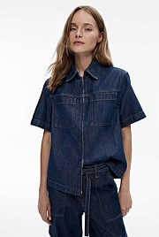 Denim Pocket Detail Shirt | Witchery (AU)