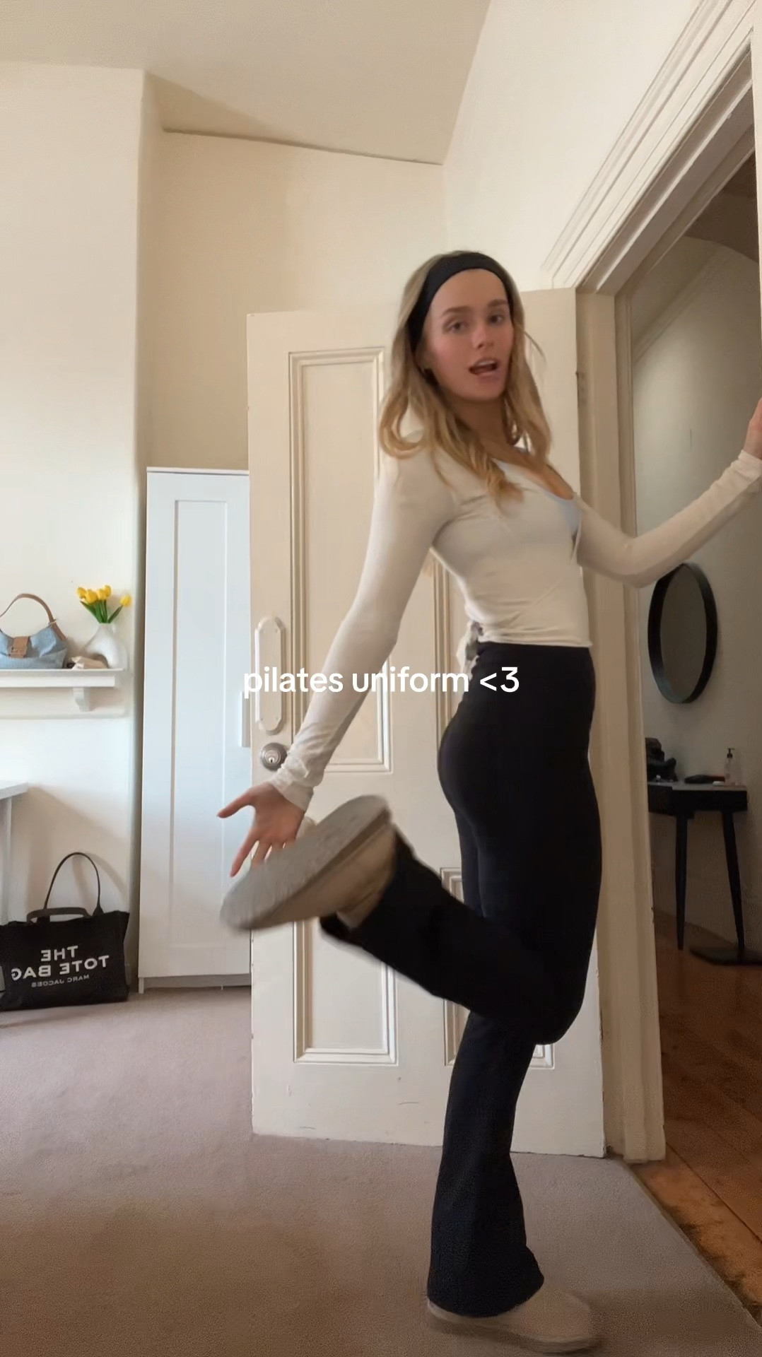 Pilates uniform 🫡 I live in these flares ! 

#LTKspring #LTKaustralia #LTKfitness