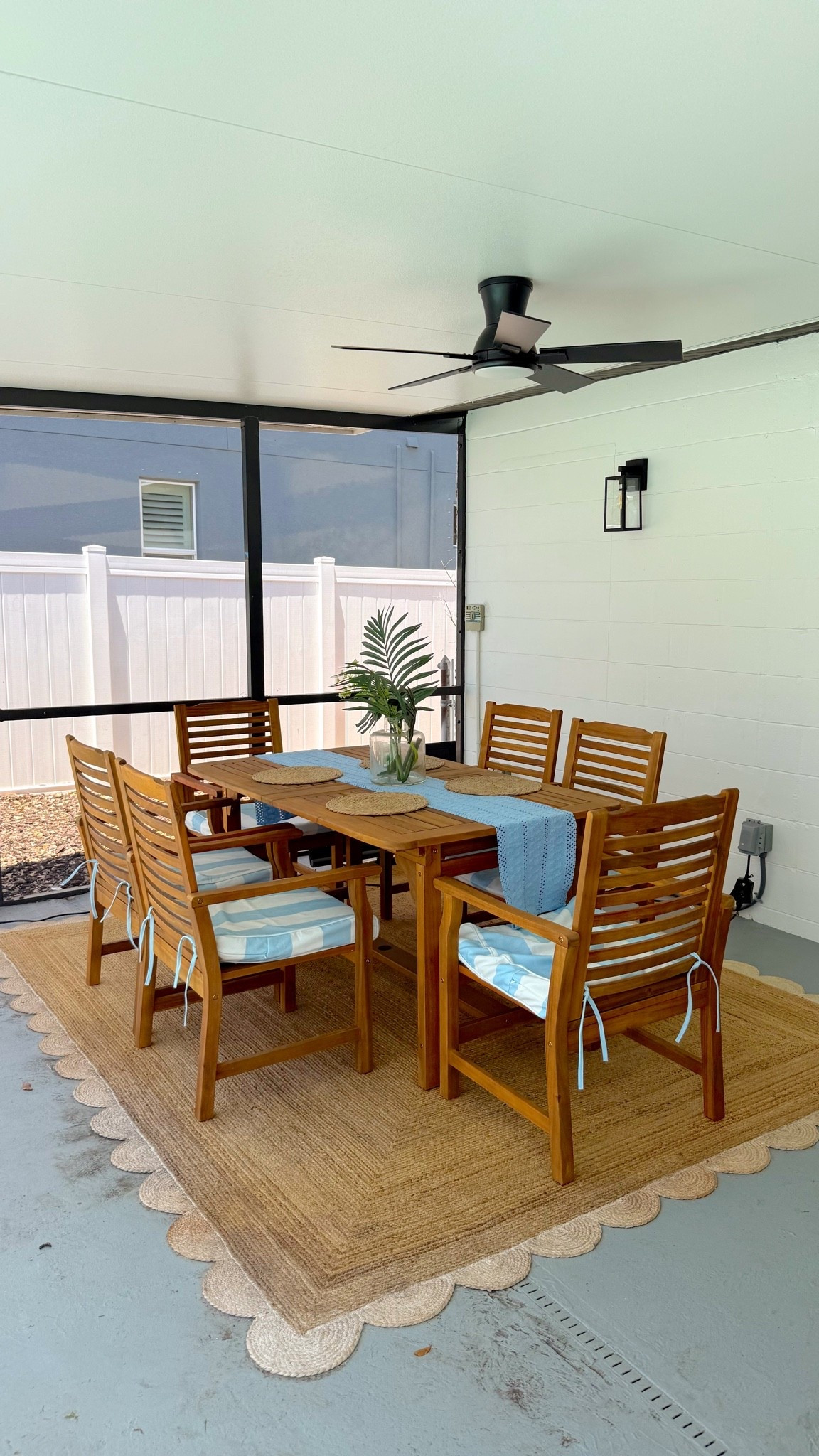 #ad our outdoor dining table + chairs from @wayfair that make hosting in the backyard so much easier 🏡🌴 #wayfair #wayfairpartner

#LTKHome