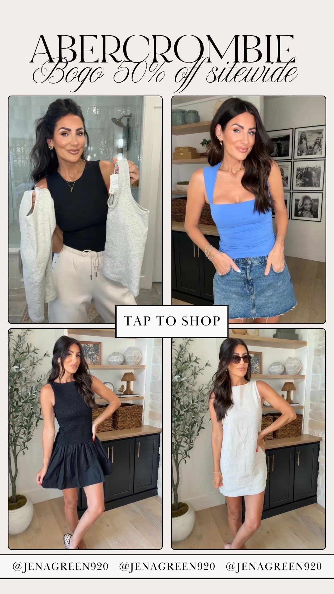 Bogo Abercrombie Sale | Braless Tank | Summer Dress

#LTKootd #LTKSaleAlert #LTKTall