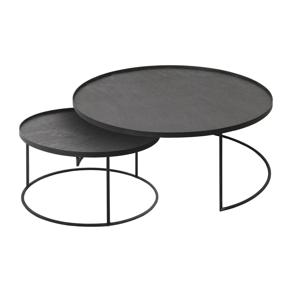 Large Tray Round Coffee Table Set | 2Modern (US)