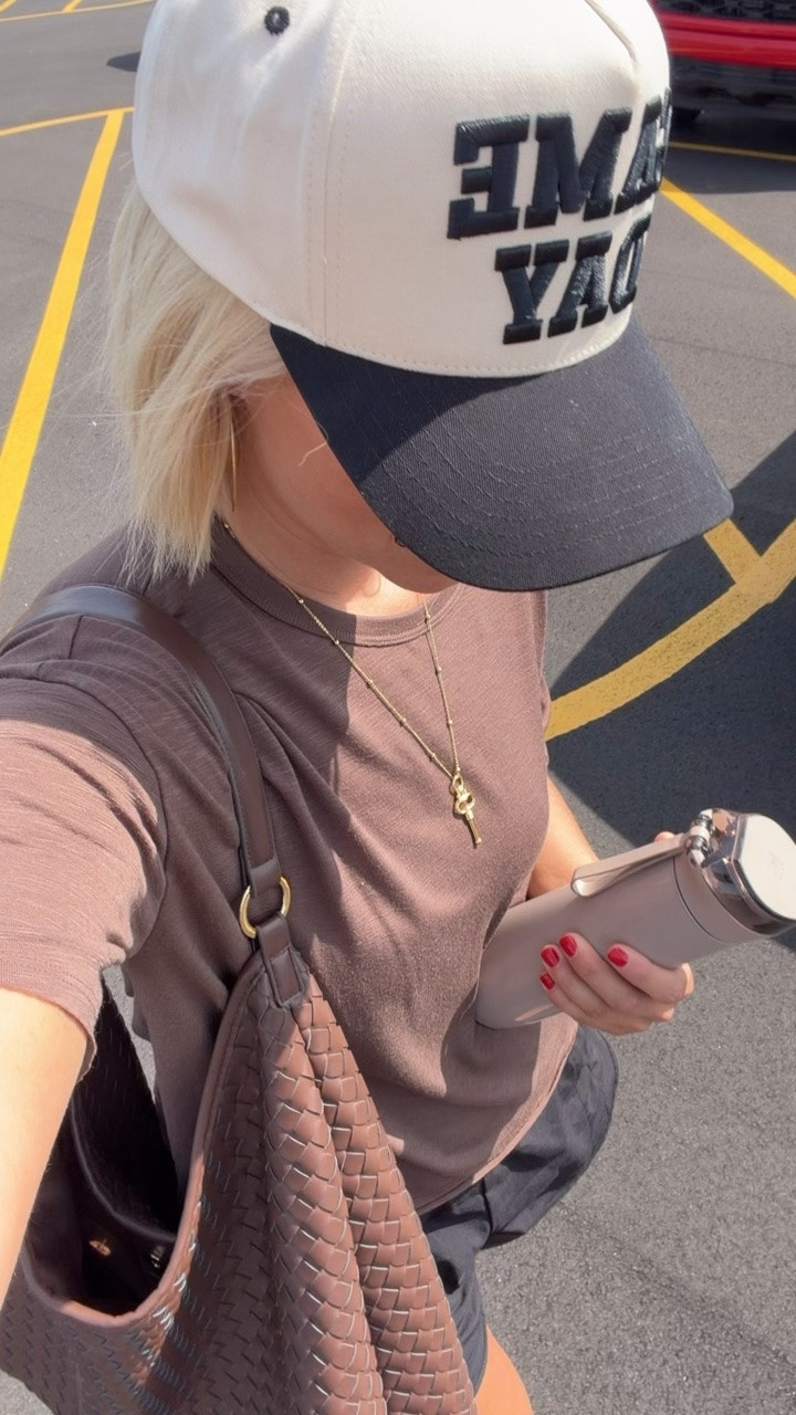 Back in mom mode! My tee is from last year and sold out in this color but the white one is still in stock! I wear the white one so much I actually bought two of them!! I have one is size small and one is medium!!

#LTKmomlife #LTKSaleAlert #LTKmorningroutine