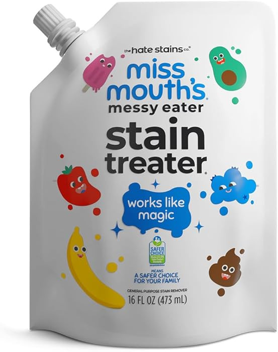 Miss Mouth's Messy Eater Stain Treater - 16oz Refill - Newborn & Baby Essentials - No Dry Cleanin... | Amazon (US)