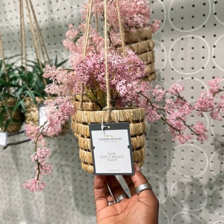 Target has so many CUTE faux greenery and hanging baskets this year!! And the best part besides not needing a green thumb?? Some of them are just $10 like this adorable baby’s breath! 😍

#LTKunder50 #LTKSeasonal #LTKhome