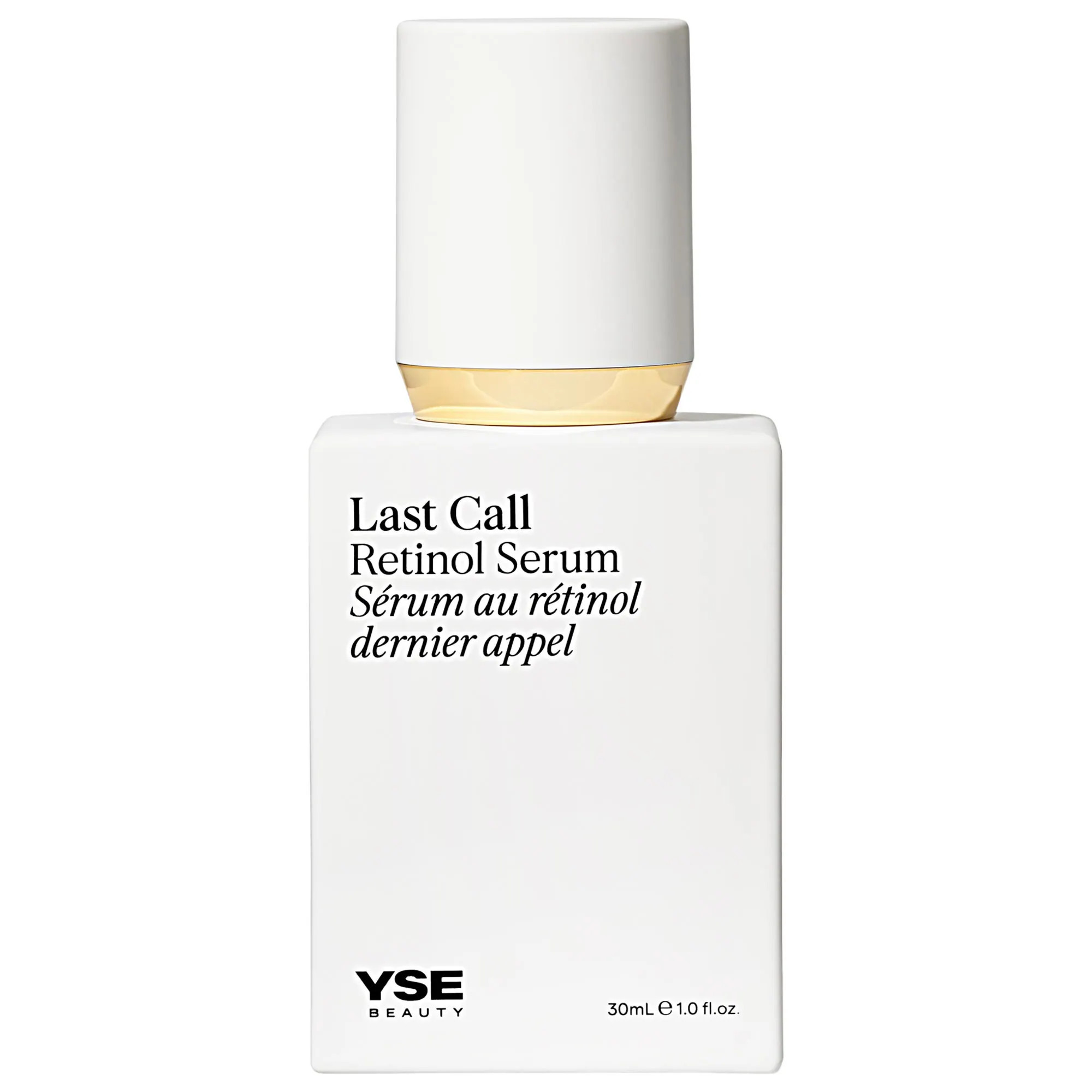 YSE Beauty Last Call Gentle Daily Retinol Serum with Niacinamide & Hyaluronic Acid 1 oz/30 mL | Sephora (US)