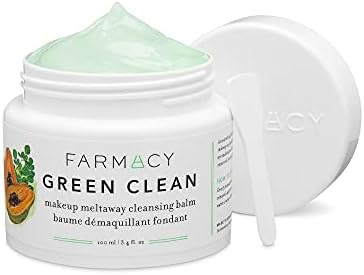 Farmacy Natural Makeup Remover - Green Clean Makeup Meltaway Cleansing Balm Cosmetic - Travel Size 1 | Amazon (US)
