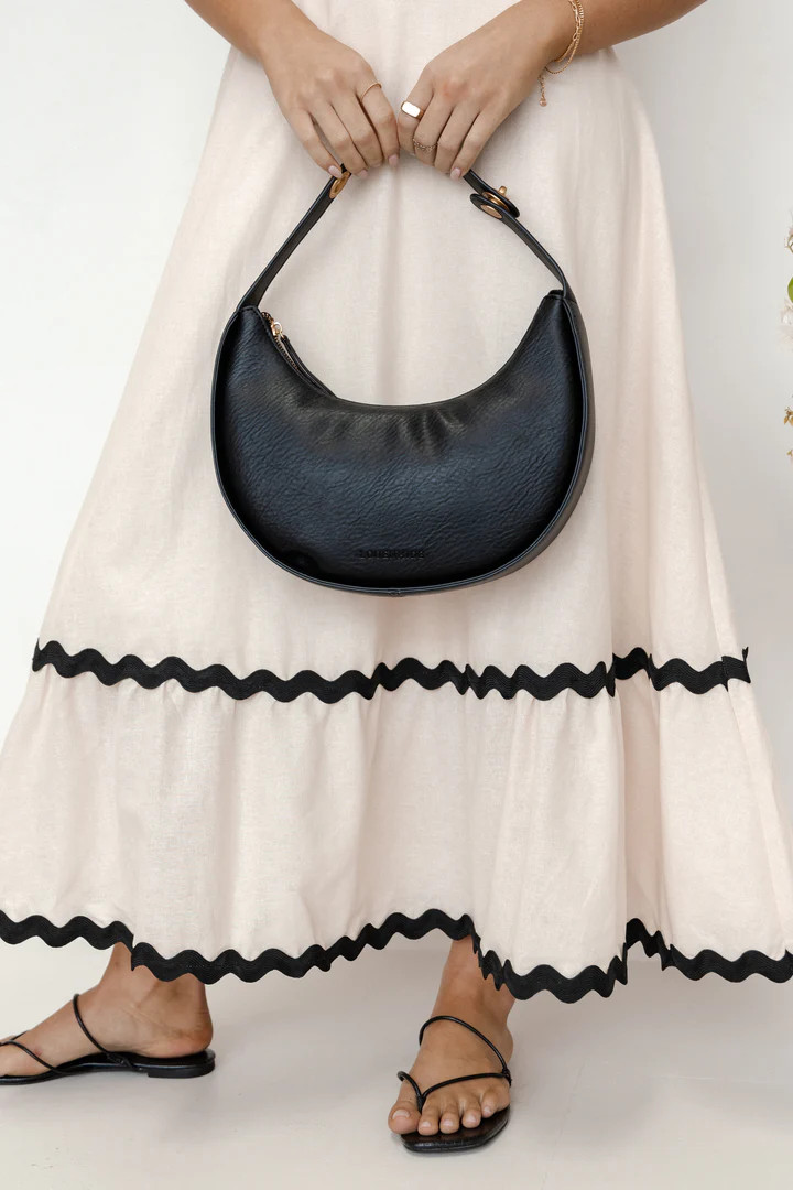 Luna Shoulder Bag - Black | Petal & Pup (AU)