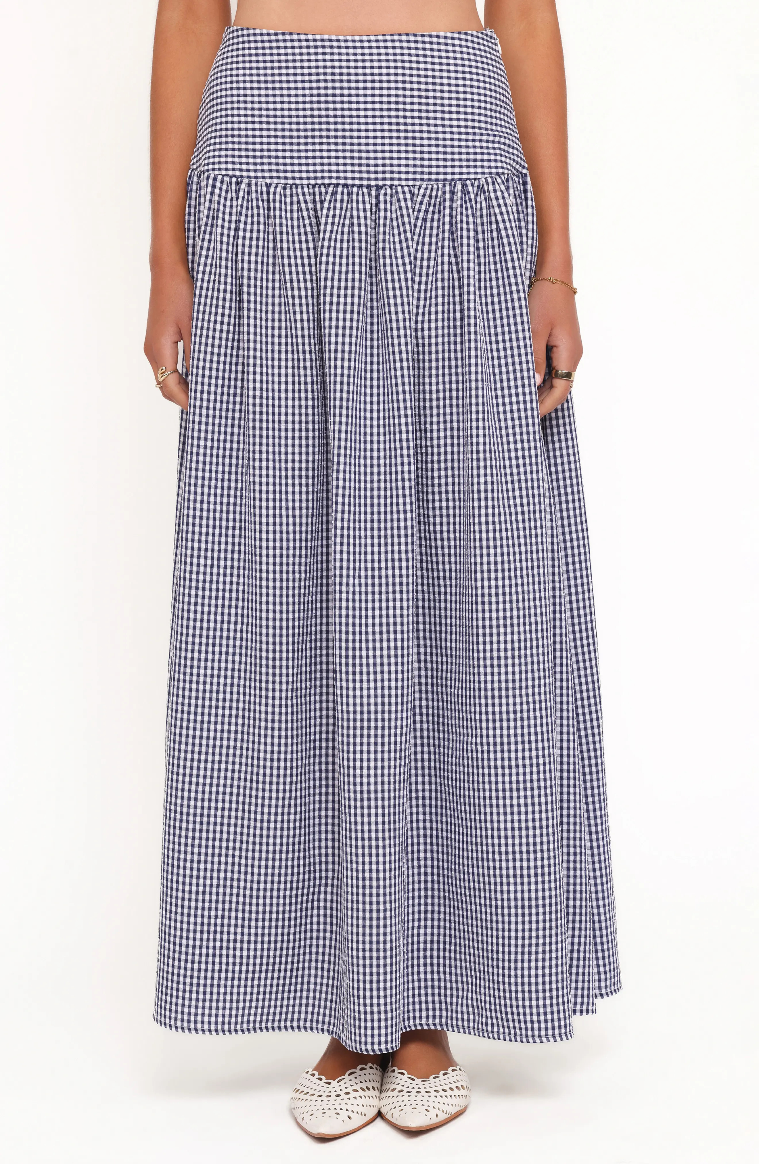 Petal & Pup Laurita Gingham Maxi Skirt (Women) | Nordstrom | Nordstrom
