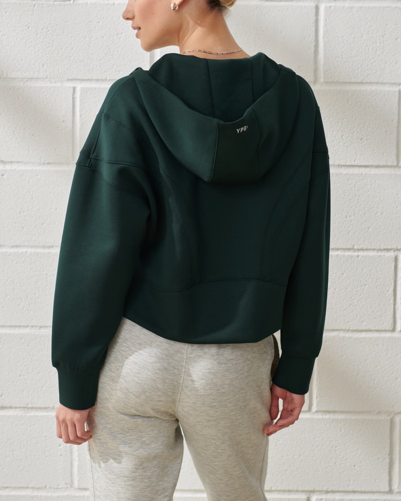 YPB neoKNIT Half-Zip Hoodie | Abercrombie & Fitch (US)