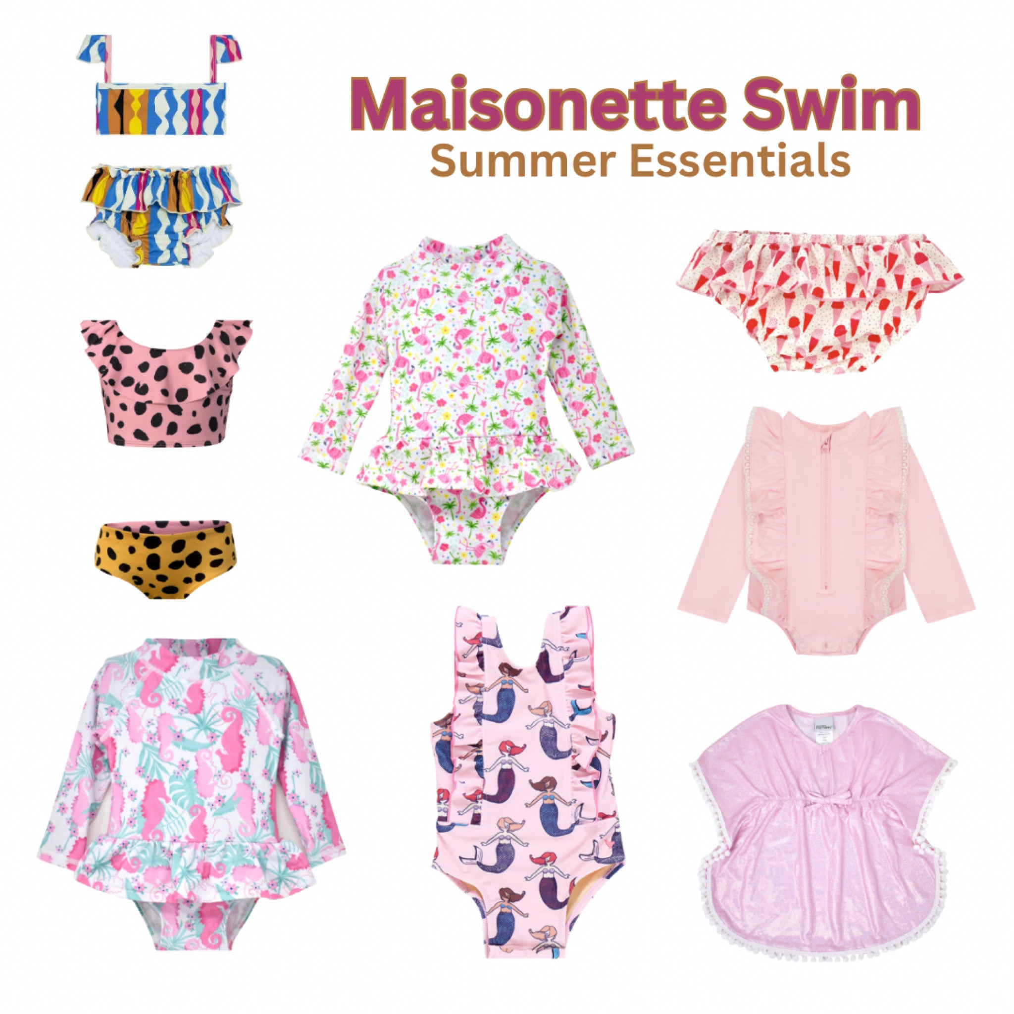 Maisonette Swim • for the classic little lady 

#LTKKids #LTKGiftGuide #LTKSwim
