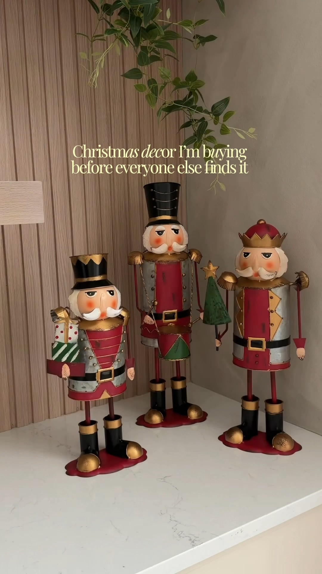 #ad The BEST holiday decor sells out way before you think it will. I found these gorgeous vintage-inspired needlepoint stockings + metal nutcrackers at @Wayfair and they look SO good in person. Shop early before the good stuff disappears! 🎄#Wayfair #WayfairPartner #ChristmasDecor #HolidayDecor #ChristmasStockings

#LTKSaleAlert #LTKSeasonal #LTKHome