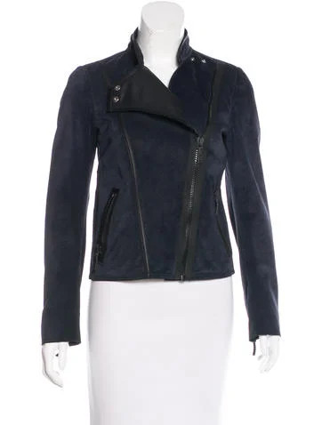 Suede Biker Jacket | The Real Real, Inc.