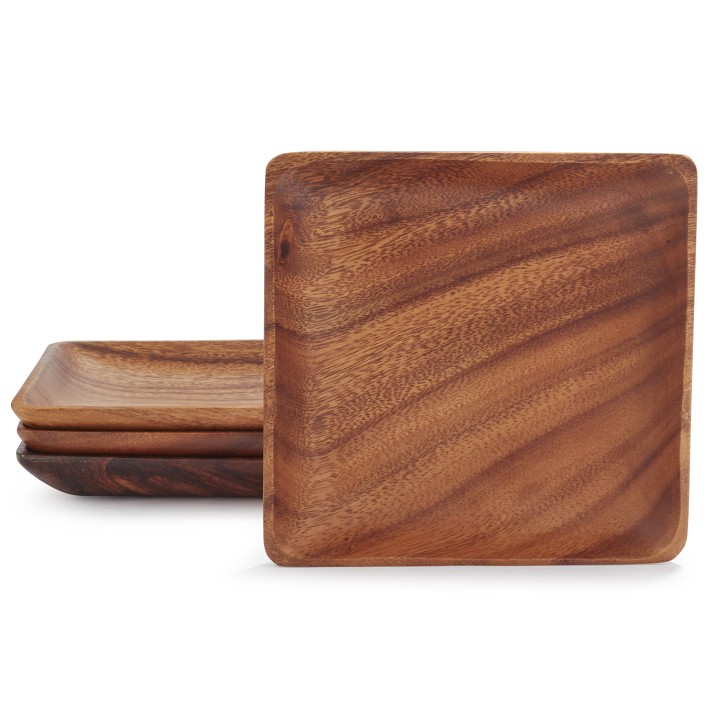 Acacia Wood Plates | Sur La Table (US)