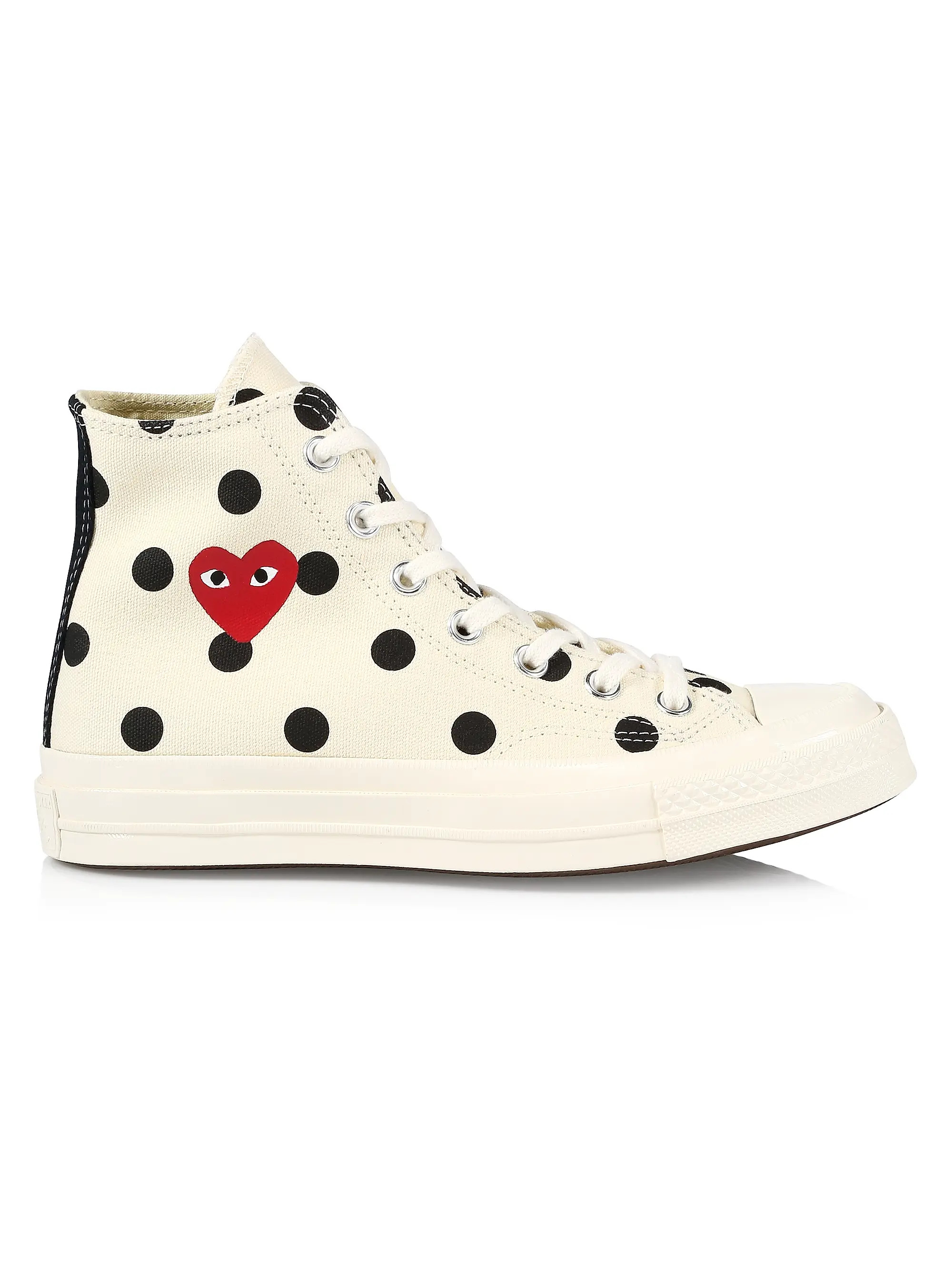 CdG PLAY x Converse Men's Chuck Taylor All Star Polka Dot High-Top Sneakers | Saks Fifth Avenue
