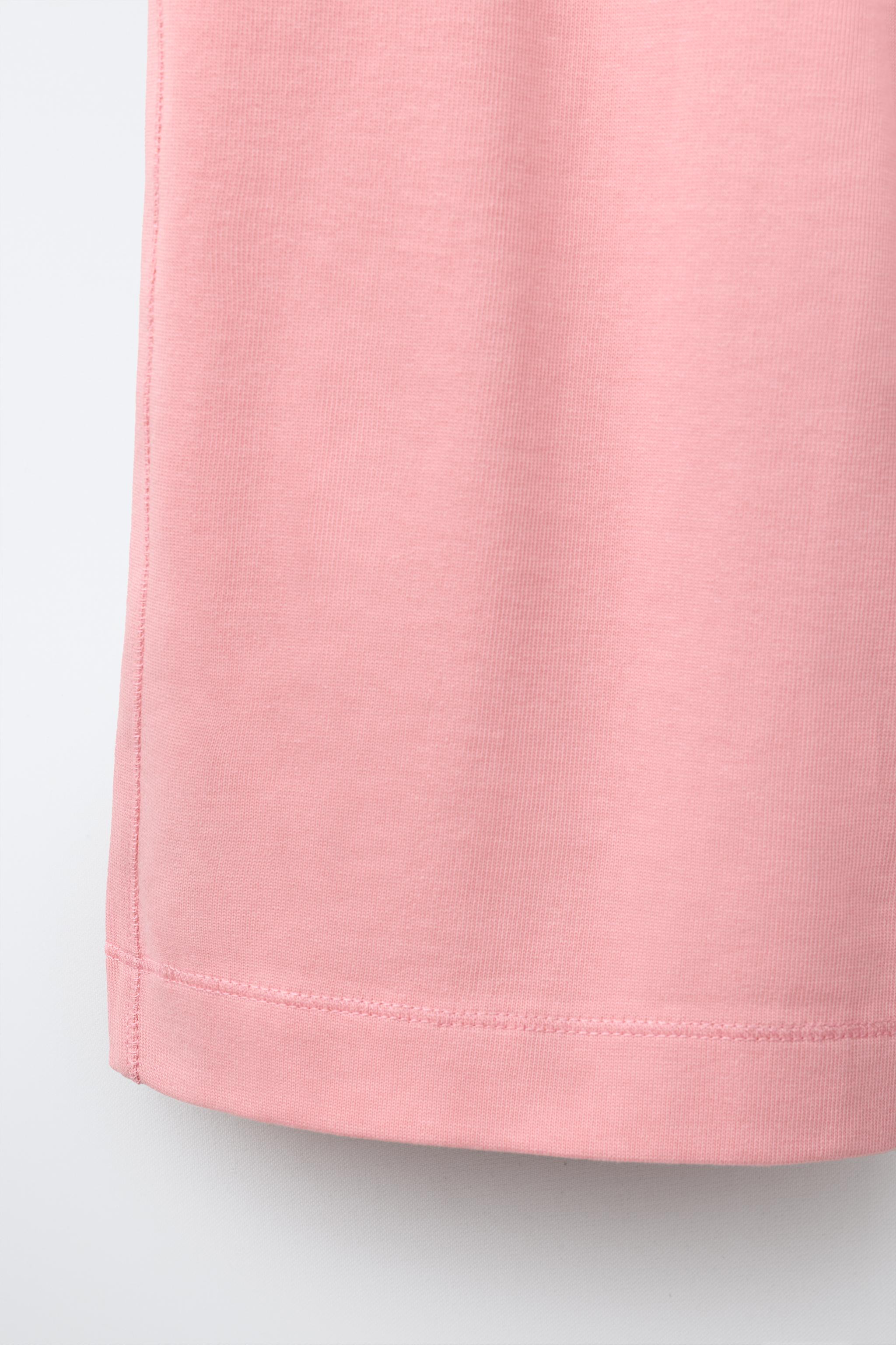 Wide leg pants with elastic waistband. Back patch pocket. | Zara US