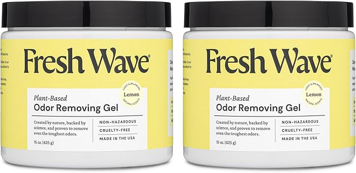 Fresh Wave Lemon Odor Removing Gel, 15 oz., Pack of 2 - Safer Odor Absorbers for Home, Natural Pl... | Amazon (US)