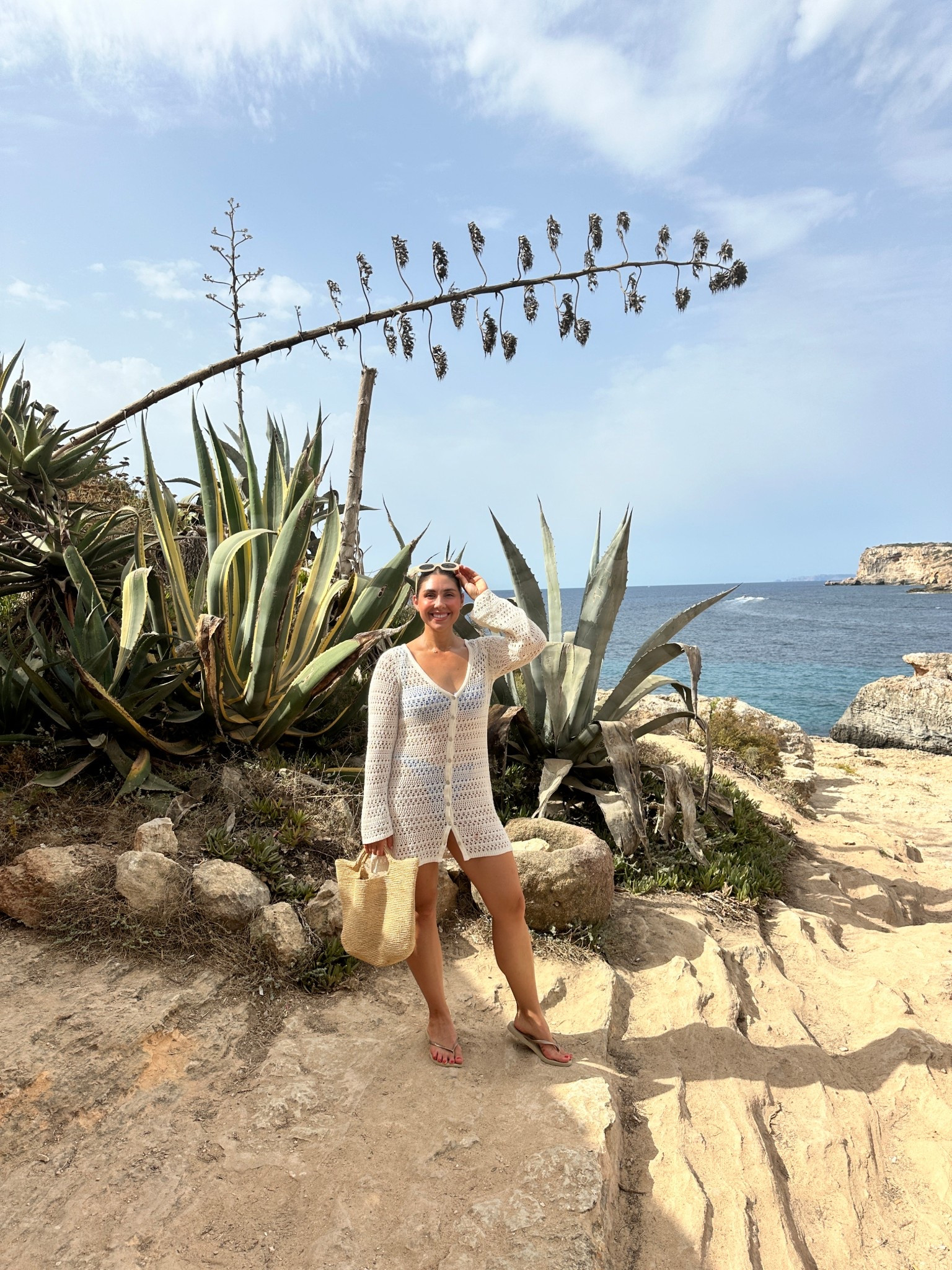 Beach Fit 

Swim Top - Medium
Swim Bottom - Medium
Cover Up - Small 

#VacationInspo #BeachOutfit #SwimCoverUp #EuroSummer 