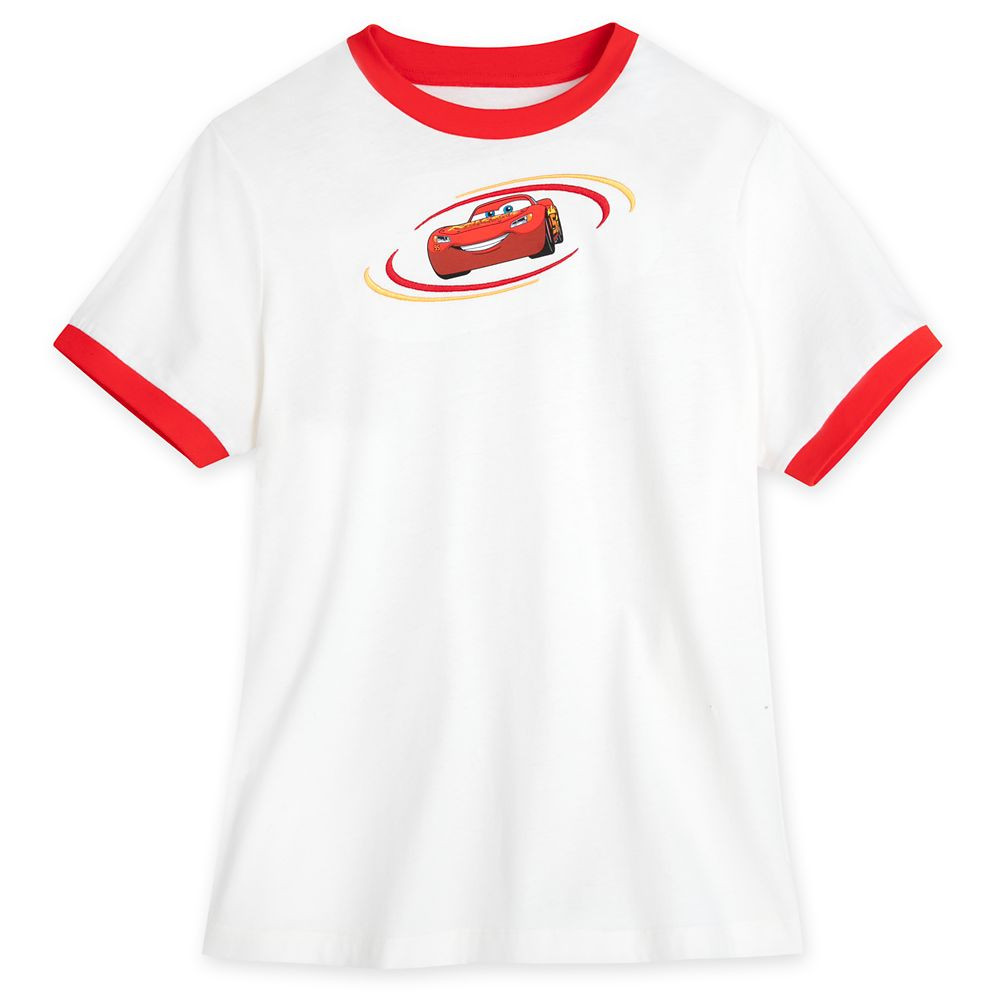 Lightning McQueen Ringer T-Shirt for Women – Cars | Disney Store
