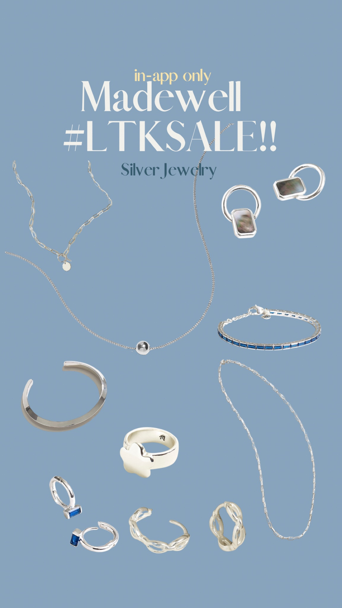 For the girlies who love silver!!! 

#LTKGiftGuide #LTKsalealert #LTKSale