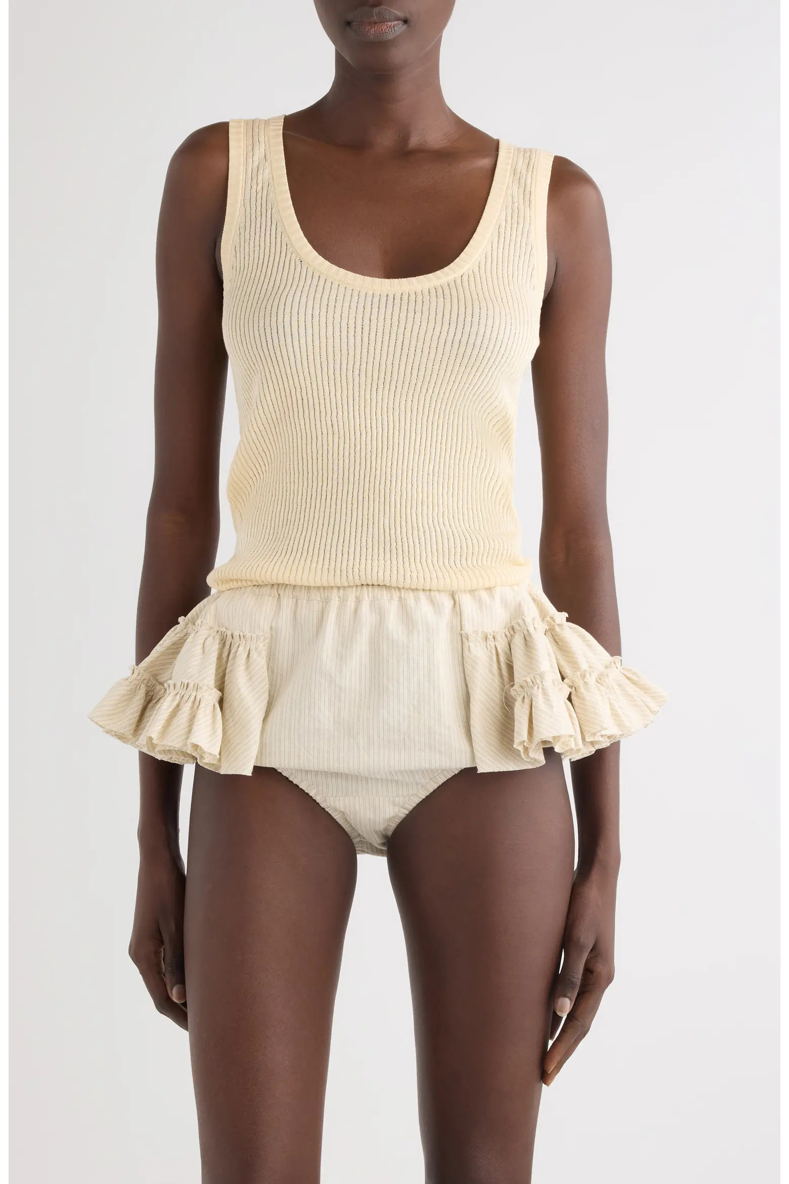 Dries Van Noten Tova Cotton Rib Tank (Women) | Nordstrom | Nordstrom