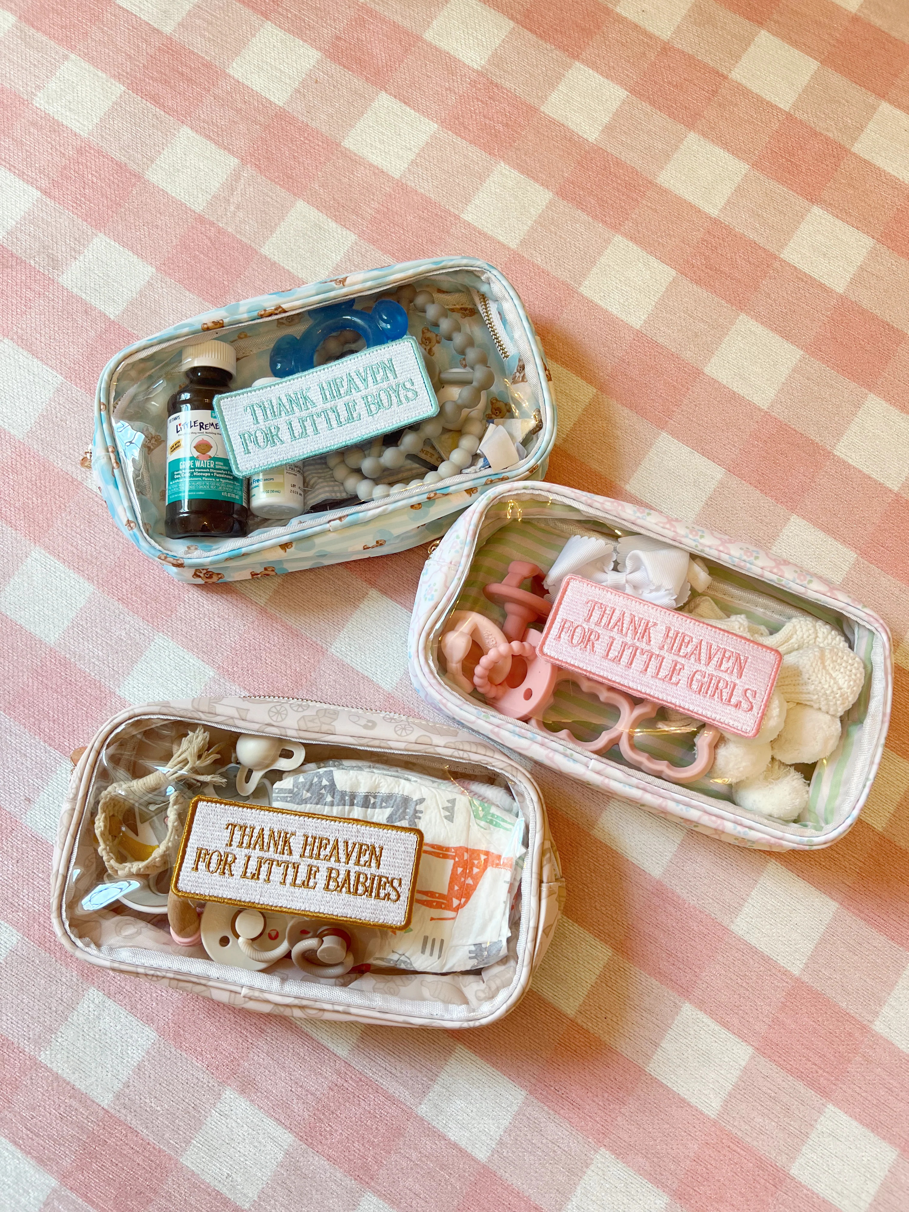 Thank Heaven - Medium Clear Bag | KenzKustomz