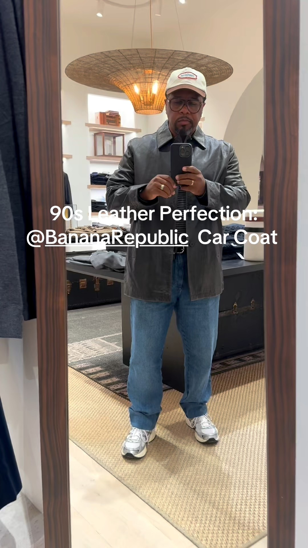 Obsessed with this Banana Republic leather car coat! The oversized 90s fit, buttery leather, and perfect layering make it an instant classic – if you love timeless style, this one's a must-have. 🖤

#LTKU #LTKMens #LTKStyleTip