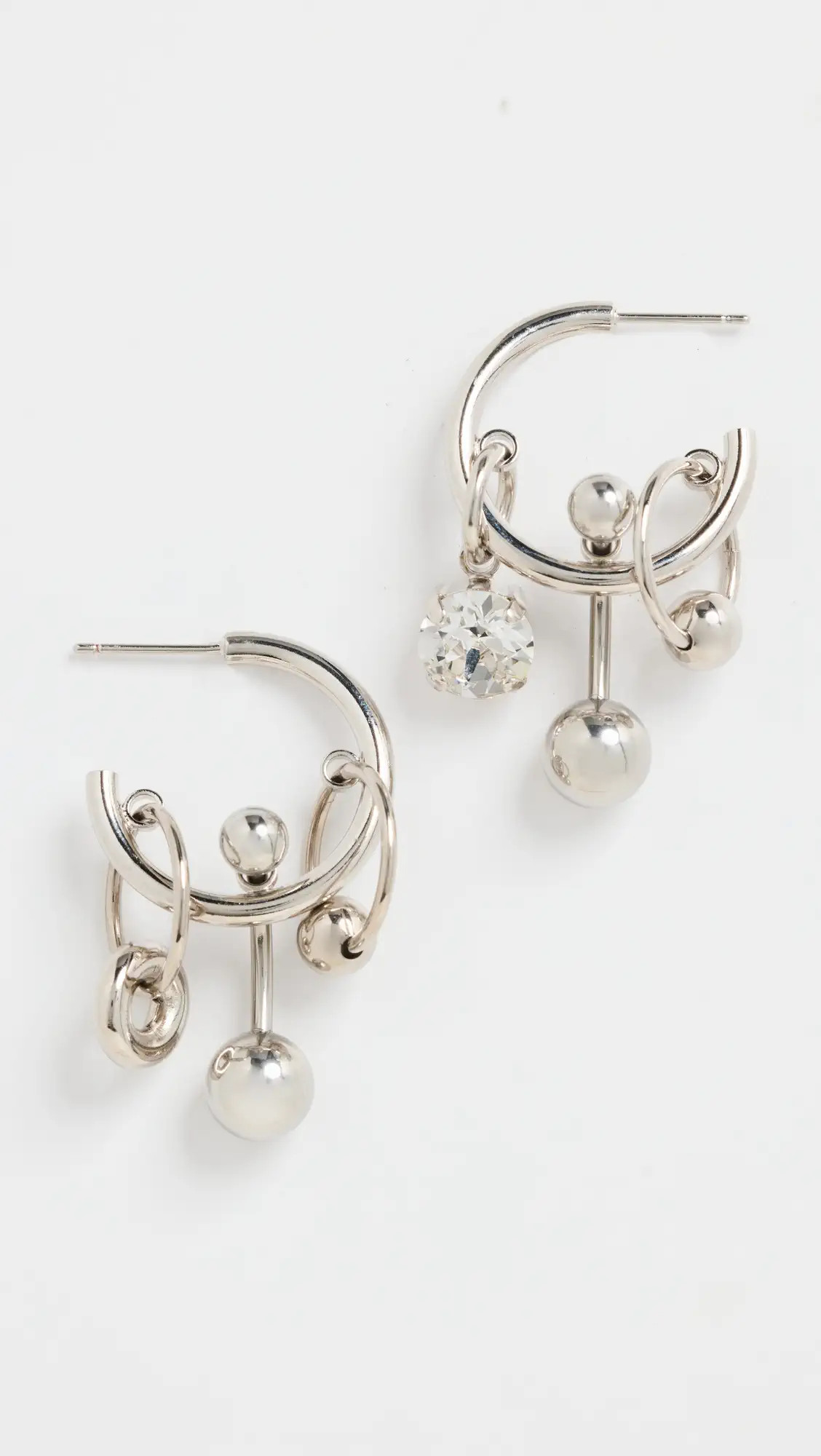 Justine Clenquet Nickie Crystal Earrings | Shopbop | Shopbop