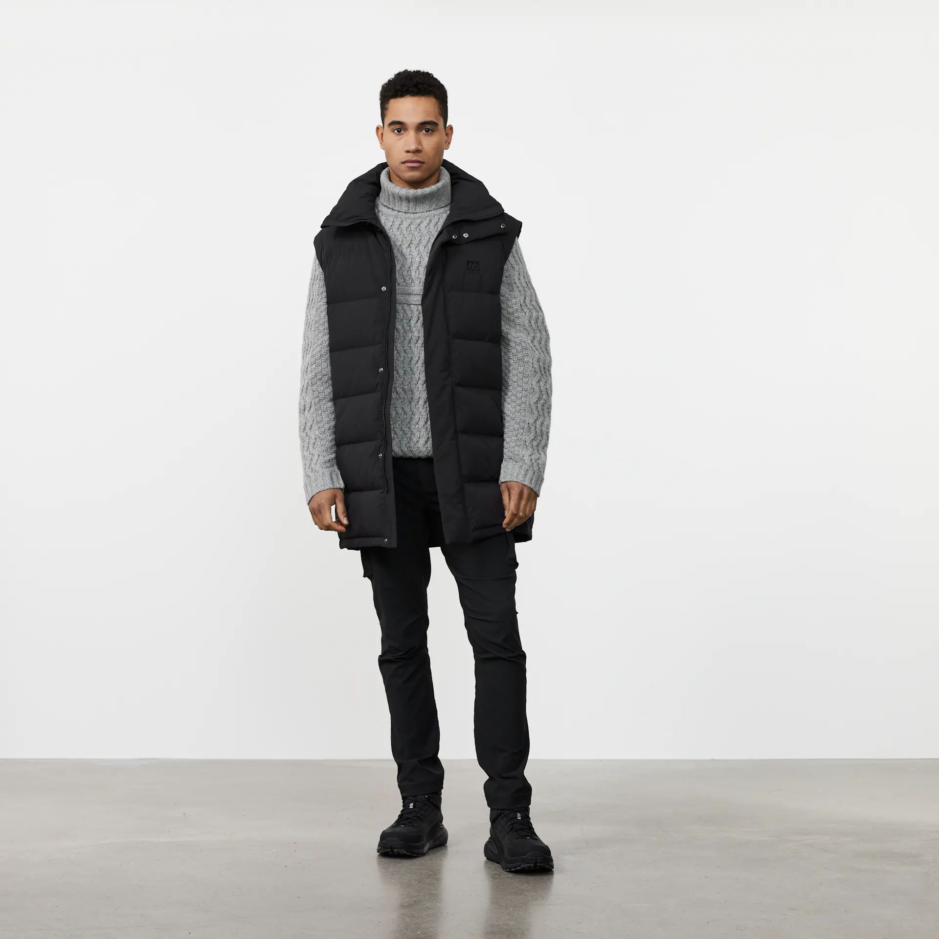 Long-length down vest | 66°North