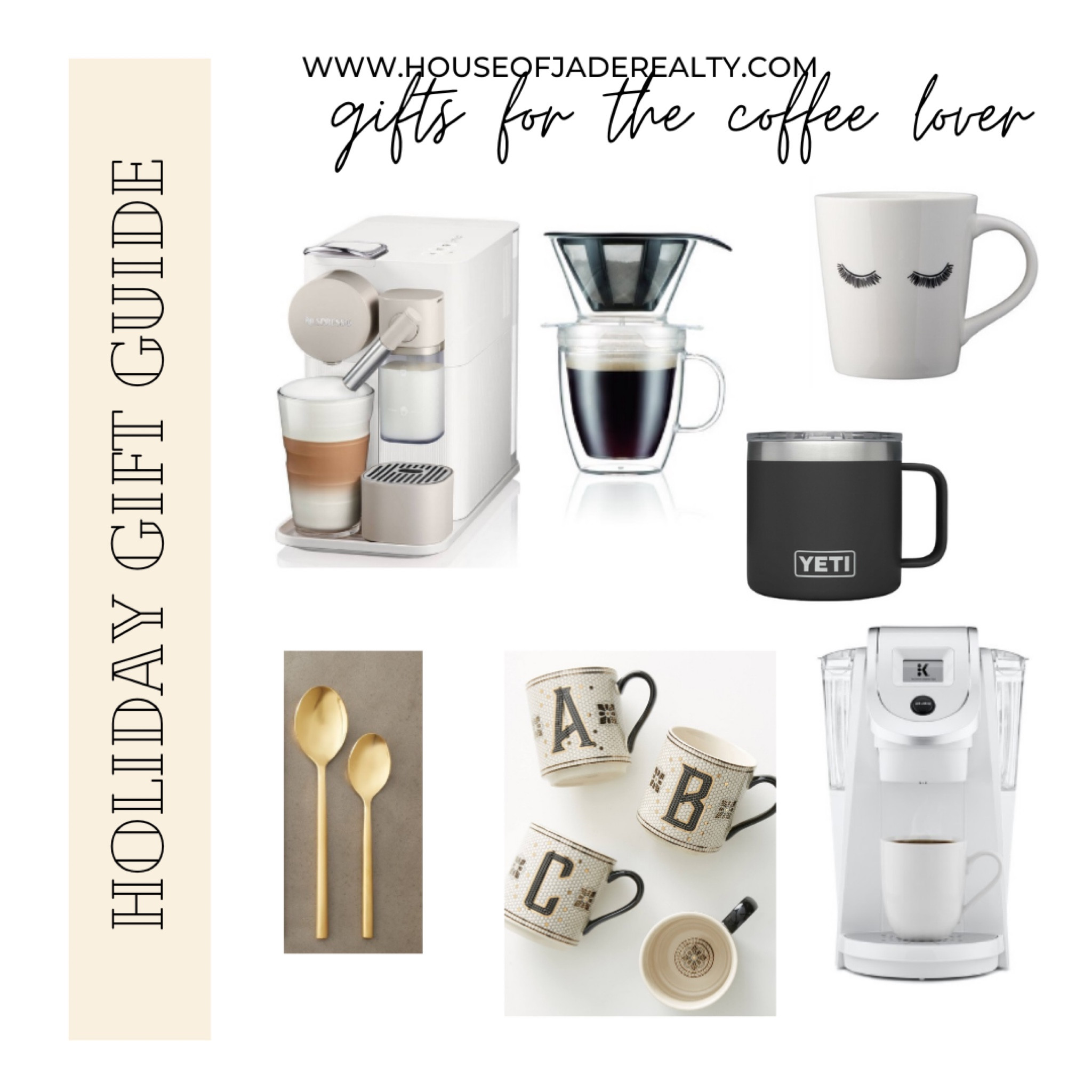 Gift Guide 
Ideas for the coffees lovers ☕️ 
#giftguide #giftideas #giftsfor her #giftsforhim #coffee #coffeelover #stockingstuffer 

#LTKHoliday #LTKGiftGuide #LTKsalealert