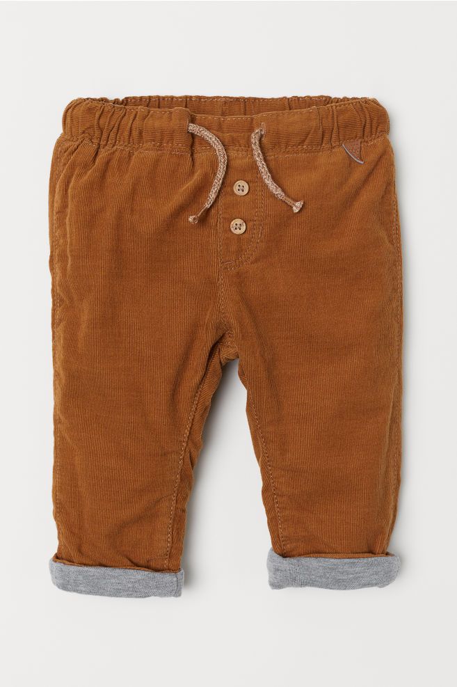 Lined Corduroy Pants | H&M (US + CA)