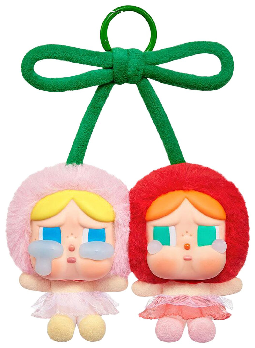 Pop Mart CryBaby Crying For Love Series (Love You Cherry Much) Vinyl Plush Hanging Card 'Multicol... | GOAT