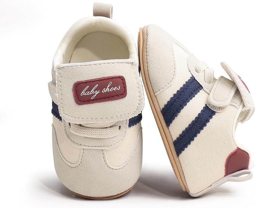 HsdsBebe Baby Boys Girls Oxford Shoes PU Leather Soft Rubber Sole Sneakers Anti-Slip Toddler Ankl... | Amazon (US)