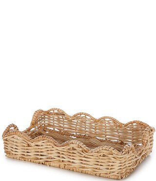 Wicker Rectangular Napkin Holder | Dillard's
