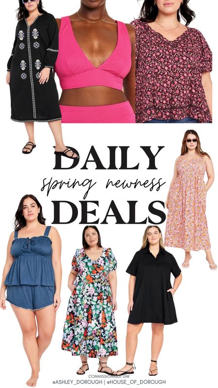 New haul I just ordered from old navy! Can’t wait to try, I got everything in a 2x! Everything is on major sale today in xs-4x fully stocked! Perfect for Easter dresses, work, pajamas, swimsuits!

#LTKplussize #LTKmidsize #LTKsalealert