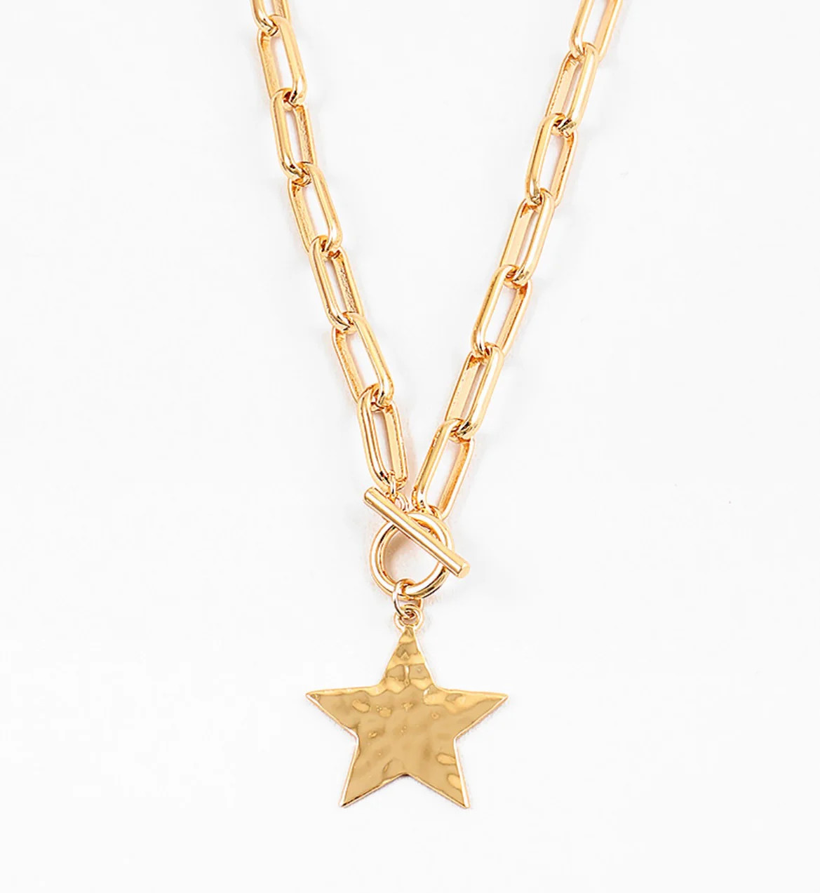 Star Hammered Necklace | Erin McDermott Jewelry