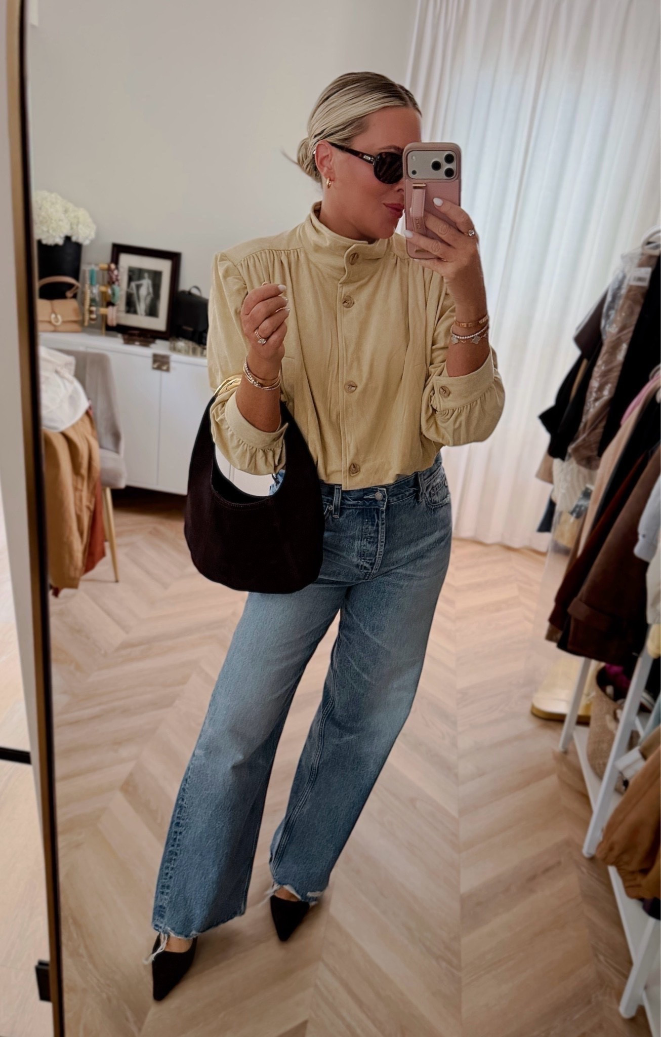 OMG this top/jacket is adorable! Lightweight and comfy too! I did XS and jeans I sized up one!

Outerwear. Fall outfit. Fall Style. Jeans. Denim. ￼

#LTKgrwm #LTKSeasonal #LTKootd