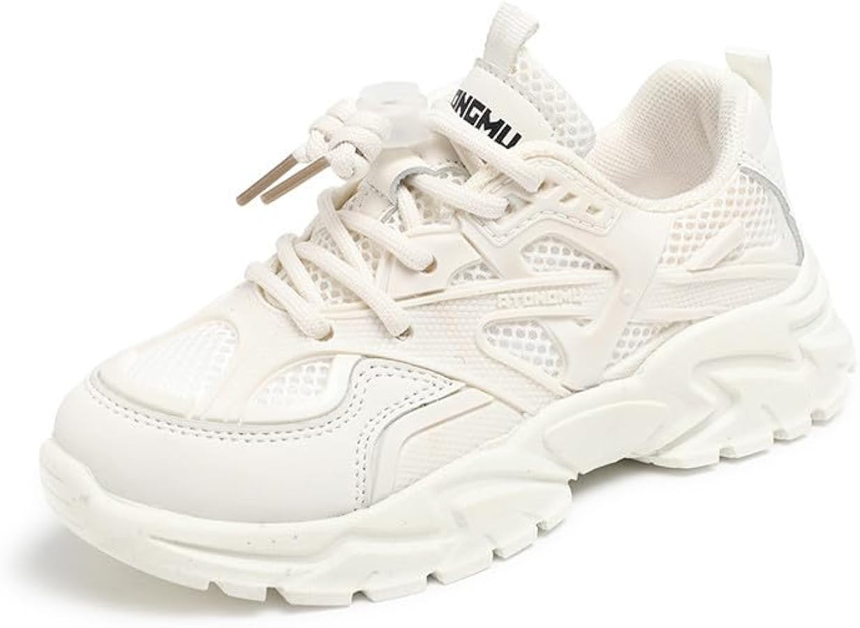 Boys Tennis Shoes Platform Girls Chunky Shoes Breathable Child Sneakers Lightweight | Amazon (US)