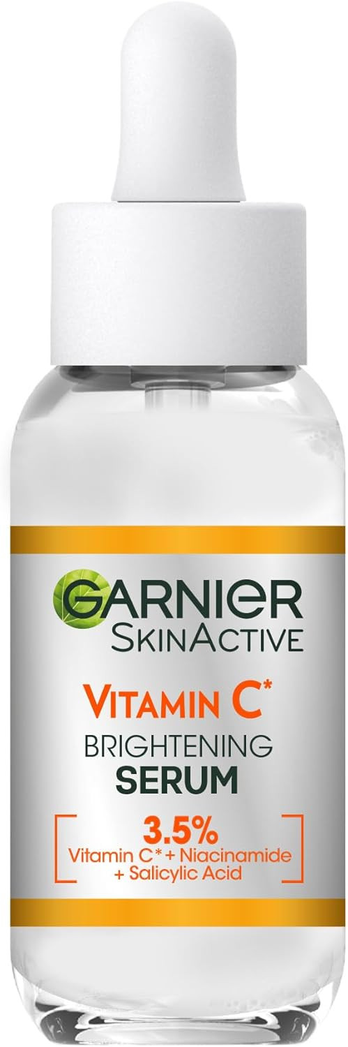 Garnier SkinActive Vitamin C Brightening Serum for Face, with Vitaminc C, Niacinamide & Salicylic... | Amazon (UK)