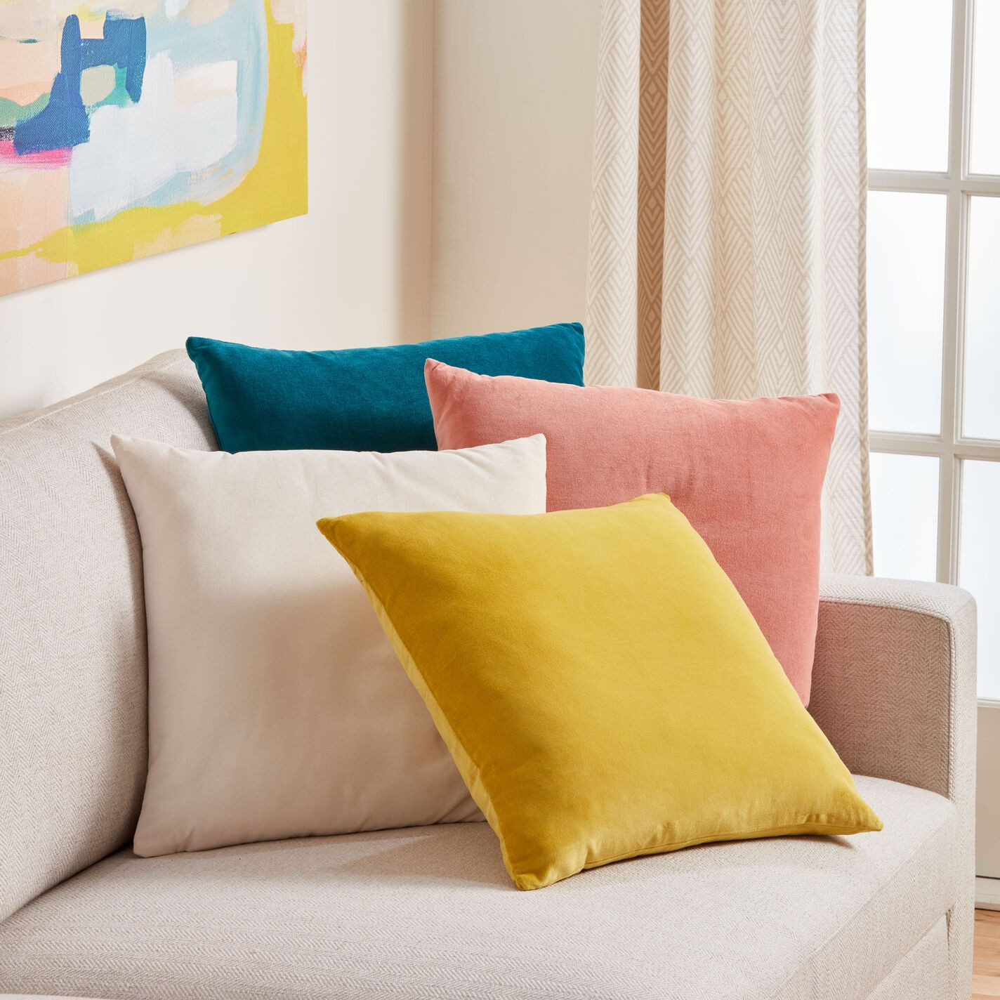 Velvet Throw Pillow | World Market