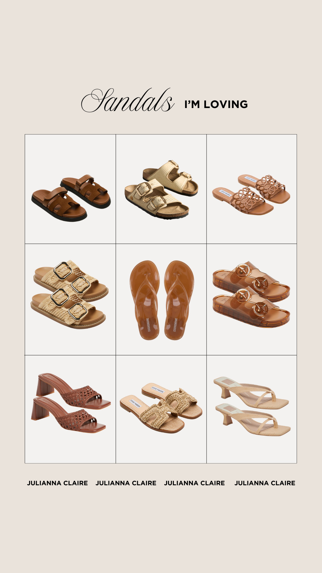Sandals I am loving for summer! 

 #LTKootd
