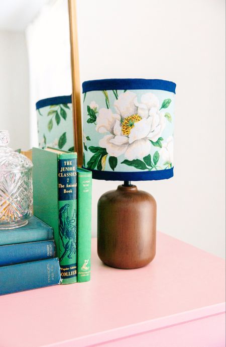 Gave this $10 lamp a makeover with Waverly Fabric! Here’s what I used! 

#LTKhome