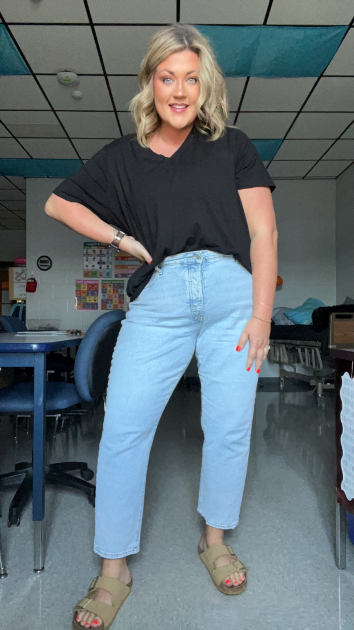 As a curvy gal + millennial… mom jeans have always been terrifying… UNTIL NOW! I am obsessed! 😍

#LTKworkwear #LTKcurves #LTKbeauty