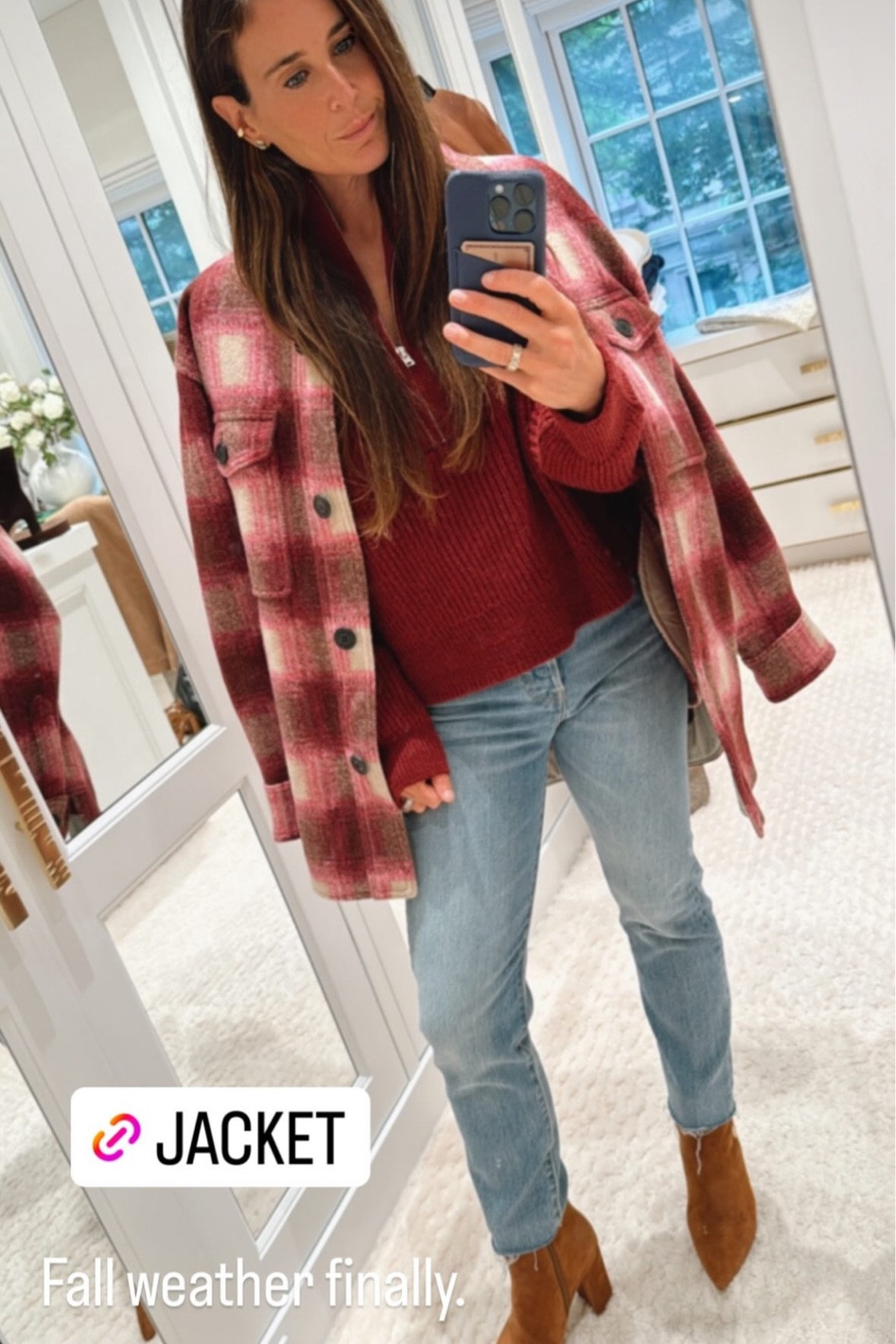 Fall weather finally! Love these colors ❤️

#LTKSeasonal #LTKstyletip