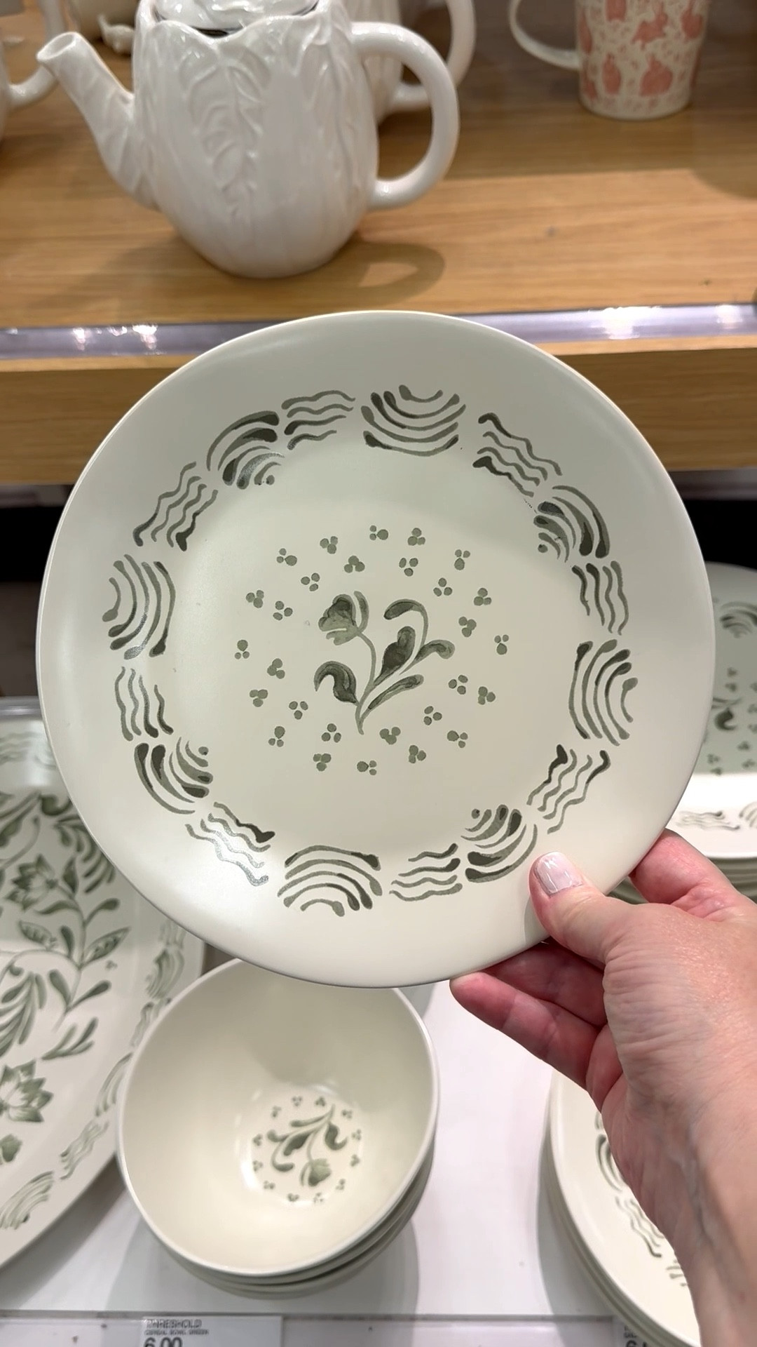 Are you hosting Easter brunch and starting to think about your dishes? A few new pieces — like this spring-inspired salad plate — can freshen up what you’ve already got. There are other plates and serving pieces in this collection too.

And as a mosaic artist this would also be a fun material to use in a project like a stepping stone or flower pot. For mosaic tips, tutorials + inspiration please visit my YouTube channel: YouTube.com/julieweilbacher, and follow @julieweilbacher on Instagram.

#easterbrunch #springkitchendecor #easterdishes #easterplates #saladplates #easterlunch #target #mosaic #greenandwhiteplates

#LTKSeasonal #LTKHome