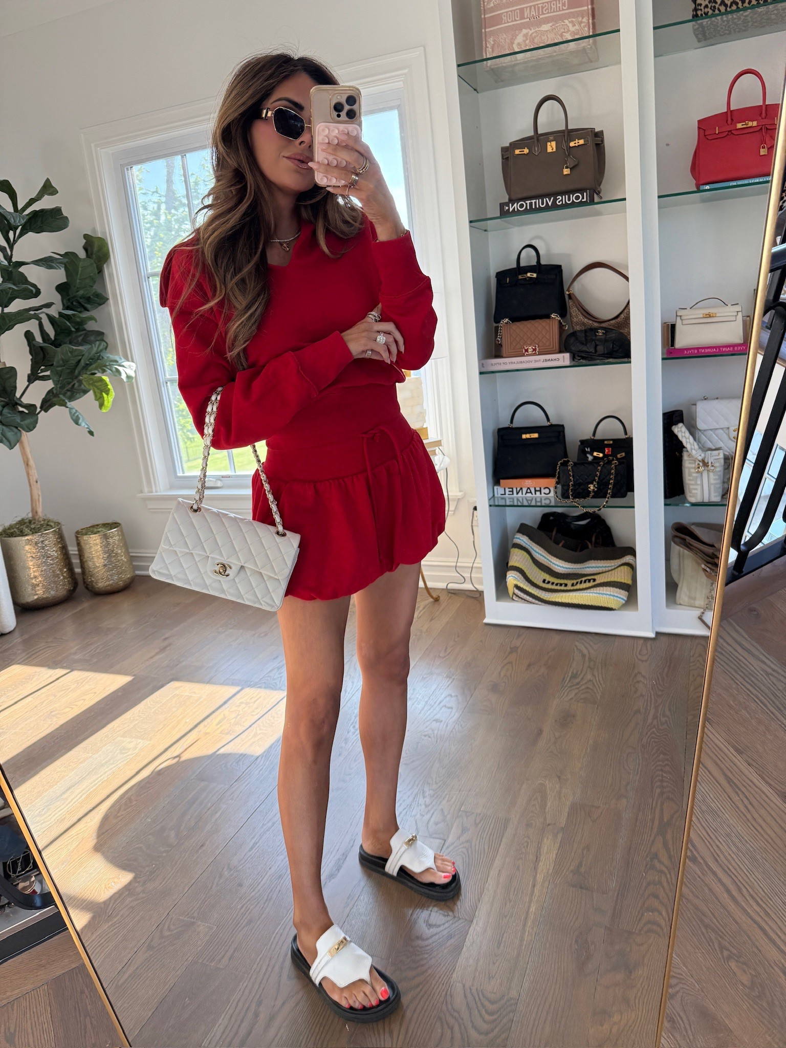 I’m wearing a size small in both top and bottom. 

Bubble skirt, matching set, casual set, travel set, Zara fashion, summer fashion, Emily Ann Gemma 

#LTKStyleTip #LTKItBag #LTKShoeCrush