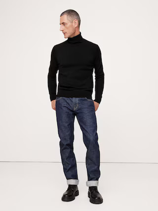 Italian Merino Turtleneck Sweater | Banana Republic (US)